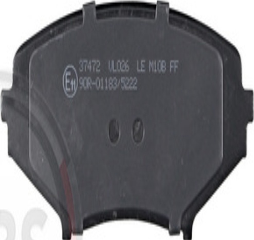 37472 A.B.S. Brake Pad Set, disc brake for MAZDA