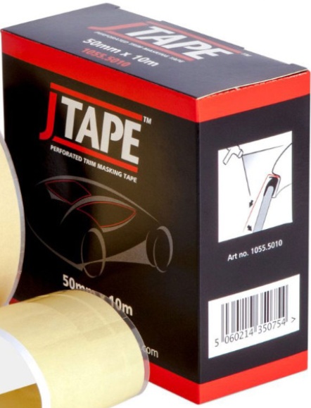 J Tape Perforated Trim Lifting Masking Tape Easy Tear Tape 50mm x 10m Roll