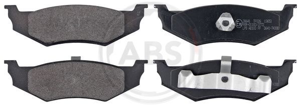 Original A.B.S. Brake Pad Set Disc Brake 38641 for Chrysler Dodge