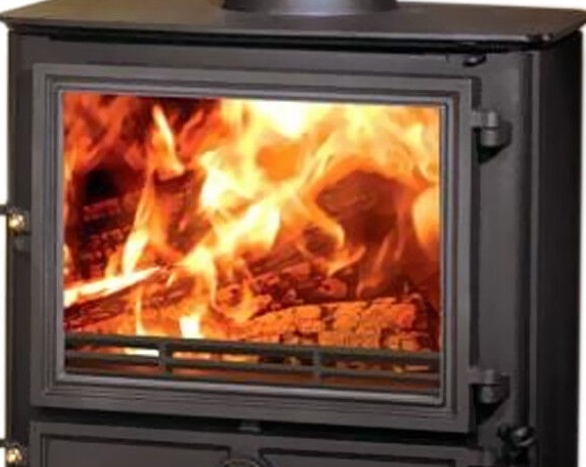 Stovax Brunel Mk3 CB, Replacement Stove Glass Heat Resistant Glass Schott Robax