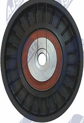 RNK-AU-038 NTY Deflection/Guide Pulley, V-belt for AUDI