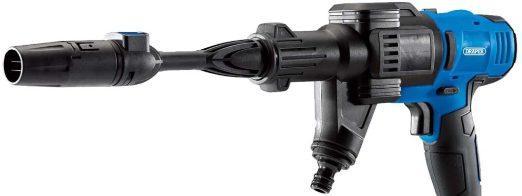 Draper Tools Draper D20 20V Cordless Pressure Washer Kit With Battery And Fast Charger - Image 2