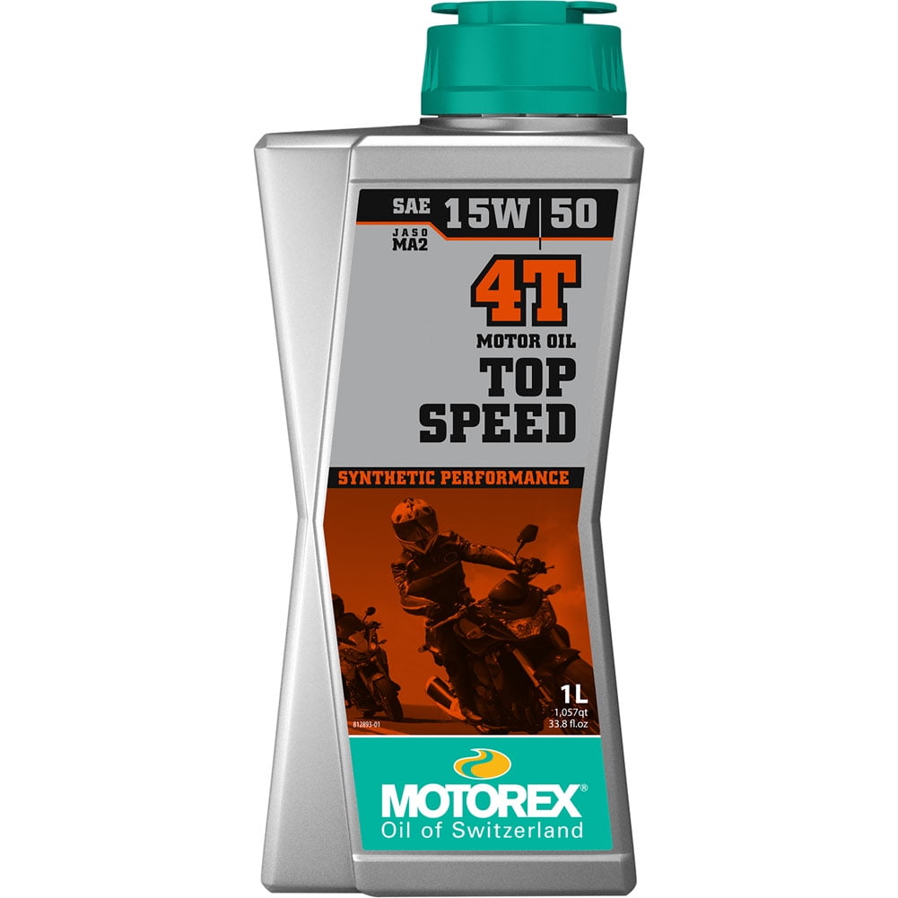 Motorex Top Speed 4T 15W/50 Synthetic 4-Stroke Engine Oil 1 Liter Bottle - Image 22