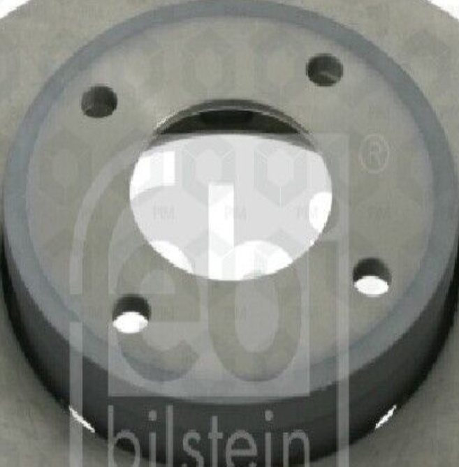FEBI 22835 BRAKE DISC Front (BOX OF 2)