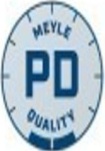 2x MEYLE 783 521 0026/PD Brake Disc Front For Ford Galaxy S-Max Land Rover Volvo