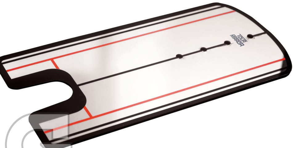 Genuine Longridge Tour Putting Alignment Mirror Training Aid 12.00"" x 5.75""