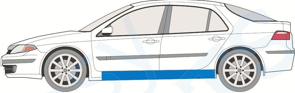 RENAULT LAGUNA II 2001-2007 SILL REPAIR PANEL ROCKER PANEL / LEFT LH