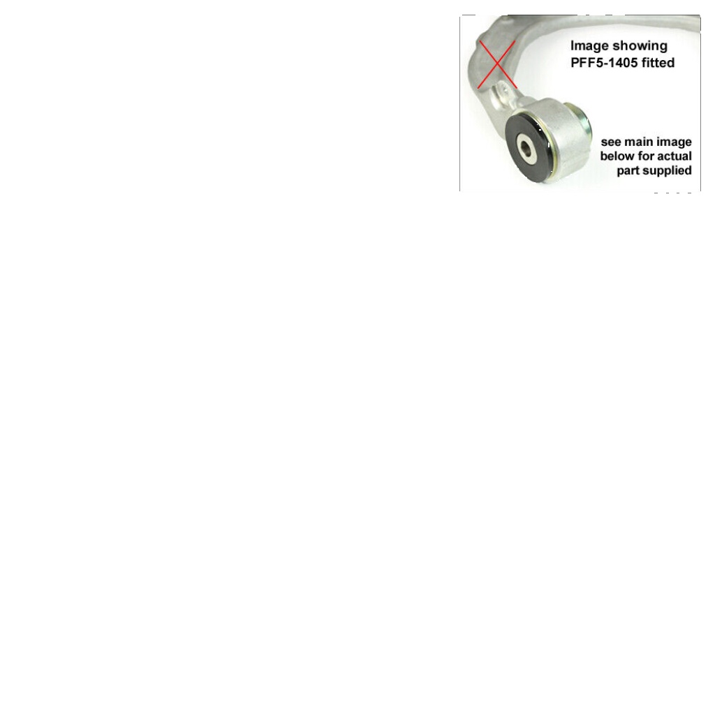 PFF5-1405BLK Powerflex Black Front Upper Wishbone Bushes