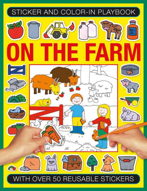 Sticker and Color-in Playbook: On the Farm: Wit. Tulip**