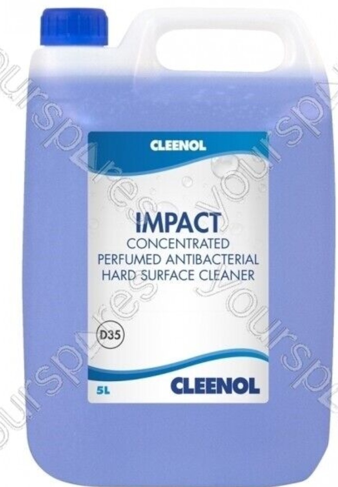 Impact Antibacterial Hard Surface Cleaner - 5 Litre - Cleenol - 082777 - New