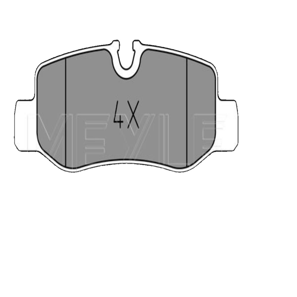 MEYLE 025 221 0118/PD Brake Pad Set Rear Fits Mercedes-Benz EQV eVito Vito