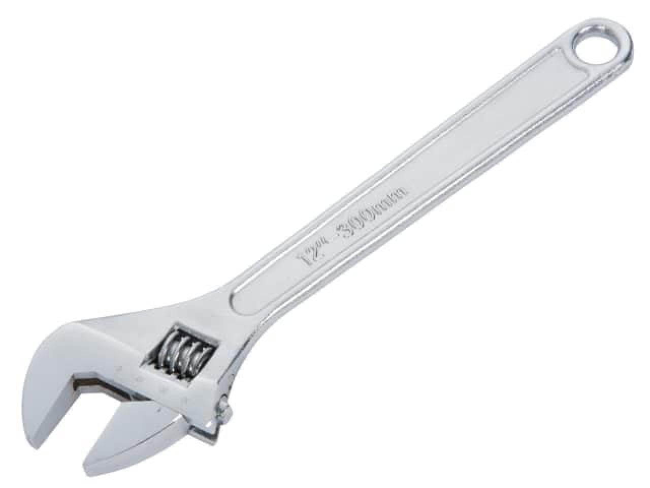 BlueSpot Adjustable Spanner Extra Long Large Handle Drop Forged Wrench 12"" - Image 2