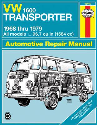 HAYNES MANUAL FOR VOLKSWAGEN TRANSPORTER 1600. 1968-1979. FREE U.K. POSTAGE