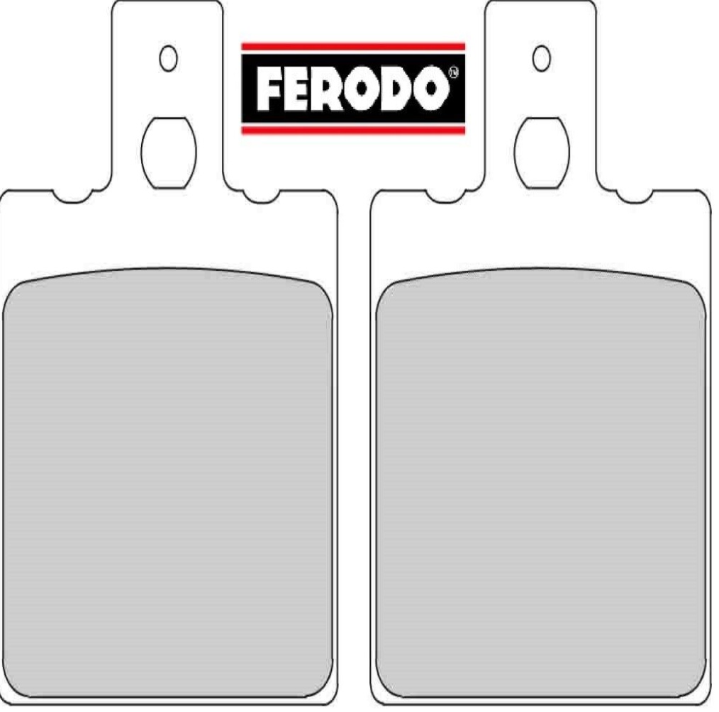 Ferodo Rear Brake Pads Ducati Biposto SP 748 1995 1996 1997 1998 1999