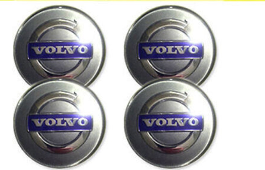 4x Genuine VOLVO Alloy Wheel Centre Hub Cap S40 V50 C70 S60 V70 S80 XC90 Center