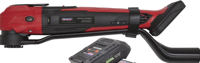 Sealey CP20VMTKIT 20V 2x2.0Ah Cordless Oscillating Multi-Tool Kit