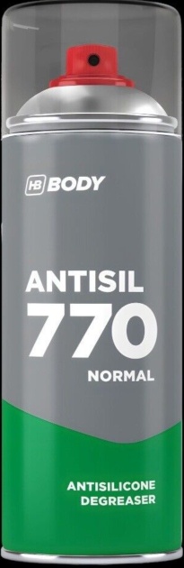 HB Body 770 Antisil Degreaser Panel Wipe 400ml Aerosol Normal Paint Prep X3