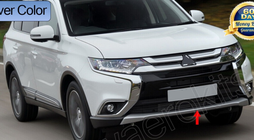 FOR MITSUBISHI OUTLANDER 2015-2018 FRONT BUMPER LOWER CENTER MOLDING TRIM PANEL