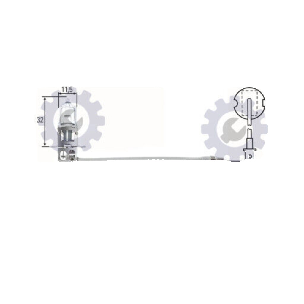 HELLA Standard Light Bulb H3 12V 35W 8GH 002 090-271