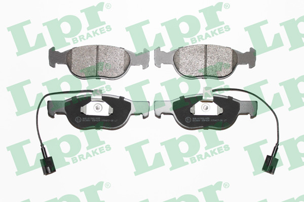 LPR Bremsbelagsatz Scheibenbremse 05P424 für FIAT BRAVA BRAVO 1 16V 182 ALFA 145