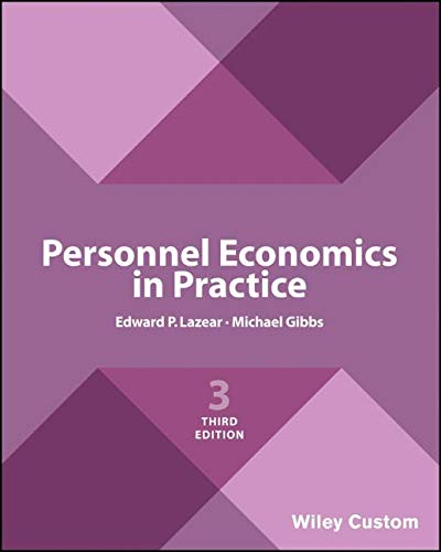 Personnel Economics in Practice
