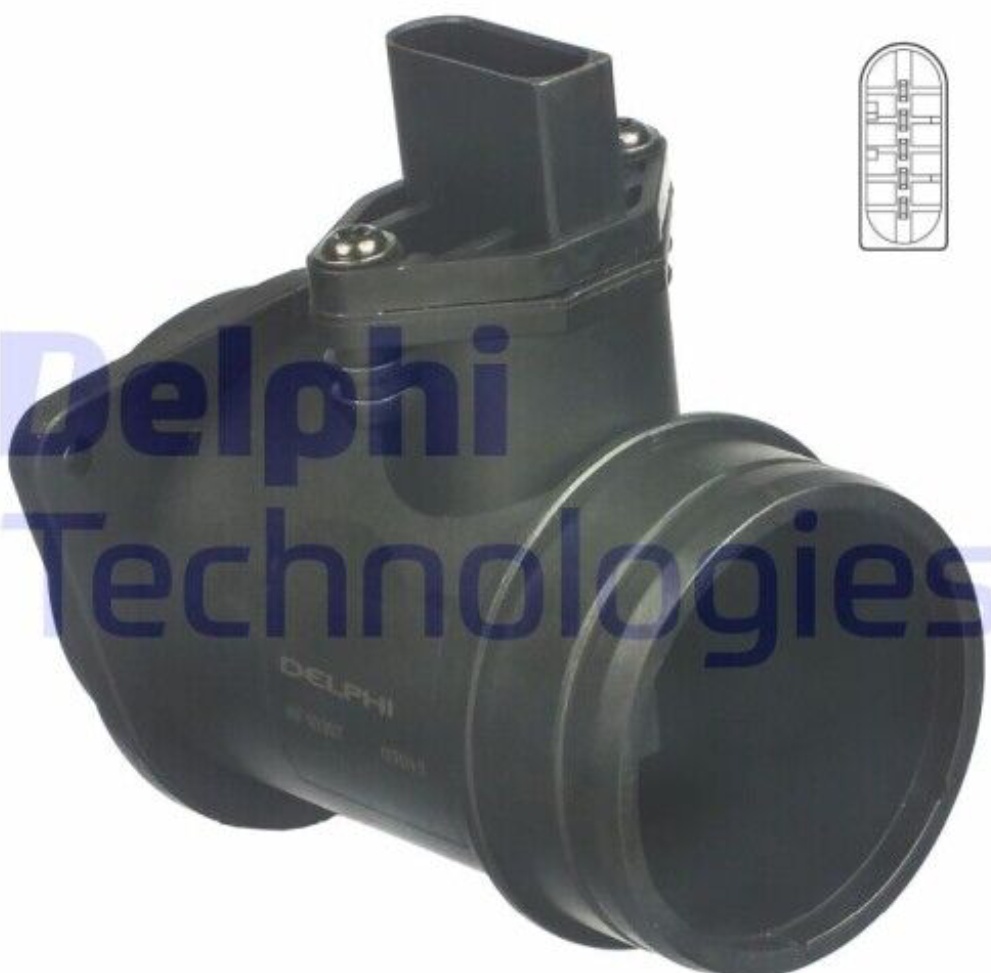 DELPHI-OE AF10267-12B1 Mass Air Flow Sensor for AUDI,VW
