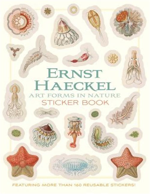 Ernst Haeckel Art Forms in Nature Sticker Book by Ernst Haeckel Paperback NEW - Image 2