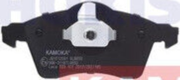 Original Kamoka Brake Pad Set Disc Brake JQ1012091 for VW