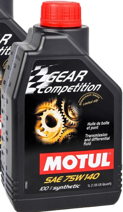 1 x 1 Litre - Motul Gear Competition SAE 75W140 Fully Synthetic Gear Oil