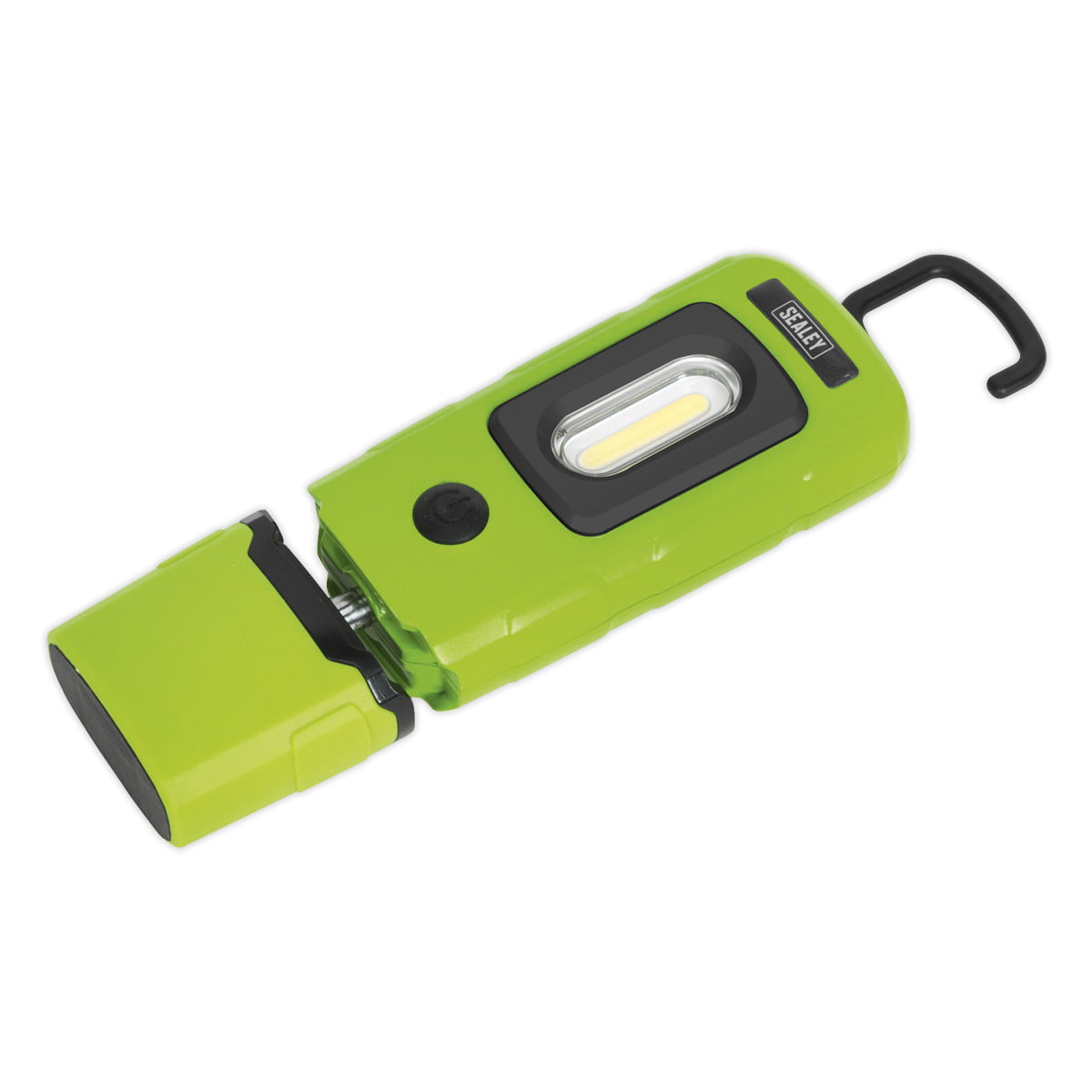 Sealey LED3601G Rechargeable 360° Inspection Lamp 3w COB 1w LED Green Lithium - Image 3