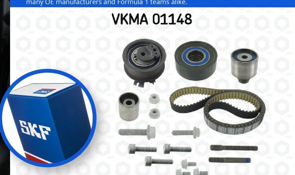 SKF-OE VKMA 01148 Timing Belt Kit for AUDI,SEAT,SKODA,VW