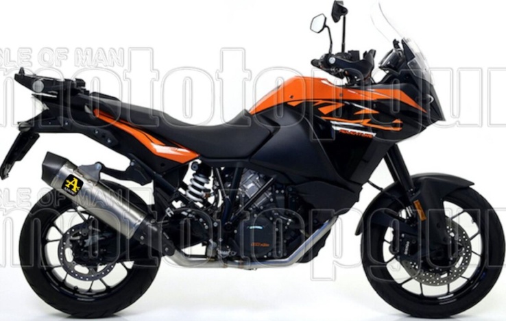 Exhaust Arrow Maxi Race Tech Titan Ktm 1090 Adventure 2017 > 2020
