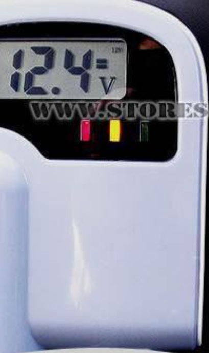 12v 24v Car Battery Digital Voltage Monitor Lighter Socket Twin USB Adapter