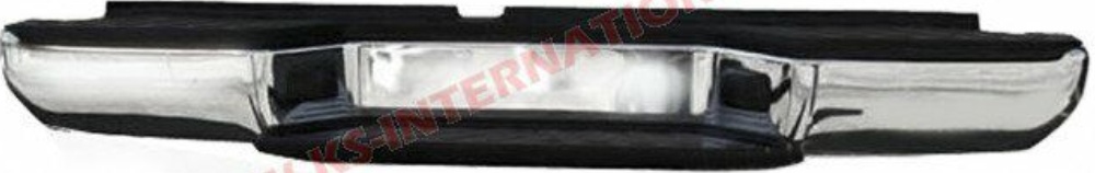 Rear Chrome Plated Bumper With Brackets Fits Nissan Navara D40 2.5TD 5/2005>ON