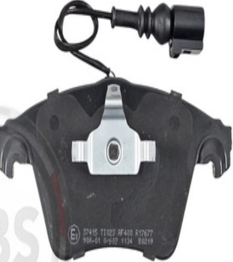 37415 A.B.S. Brake Pad Set, disc brake for VW