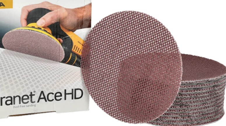 Mirka P40 Abranet ACE HD Heavy Duty Abrasive Sanding Discs - 150mm Box 25