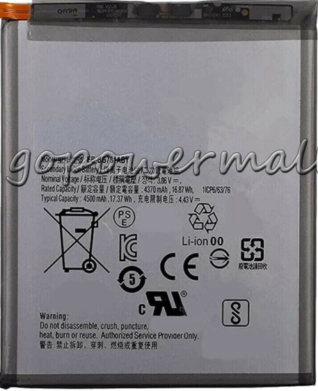 For Samsung Galaxy S20 FE 5G / A52 5G Battery 4500 mAh (G781 A526 EB-BG781ABY)