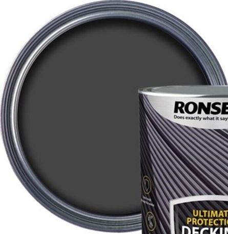 Ronseal Ultimate Protection Decking Stain Charcoal - 5 Litre (39109) - Image 4