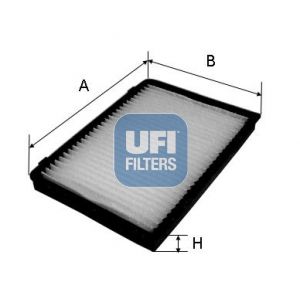 FILTER CABIN AIR 53.151.00 FOR VAUXHALL CHEVROLET OPEL Z 24 XE 2.4L 4cyl ANTARA - Image 4