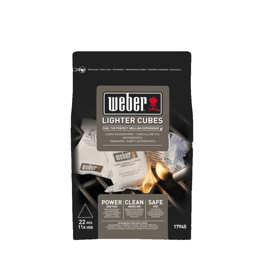 Weber White Fire Lighter Cubes 3 cm x 17.50 cm x 19.50 cm - Image 2