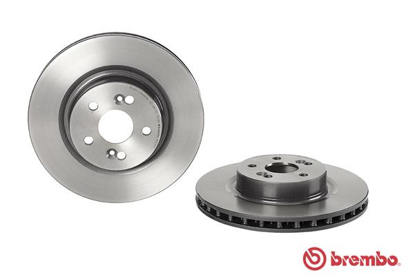 2x Brembo Front 312mm Vented Brake Discs Fits Renault Clio Megane 7701208130 - Image 6