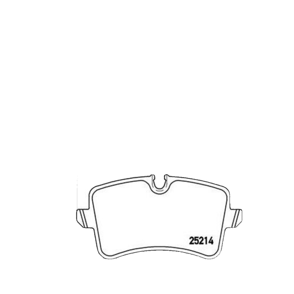 Brembo Brake Pad Rear - P85120