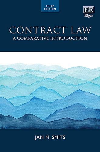 Contract Law – A Comparative Introduction Smits Paperback Edward Elgar