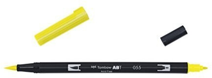 Tombow ABT Dual Brush Pen - Process Yellow