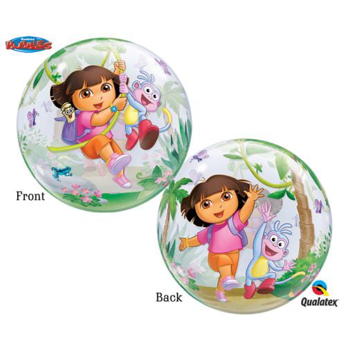 22inch Bubble Balloon Nickelodeon Dora The Explorer Balloon In A Box