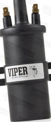 A Series engine Electronic Distributor Lucas 45D type Black Viper Sports Coil