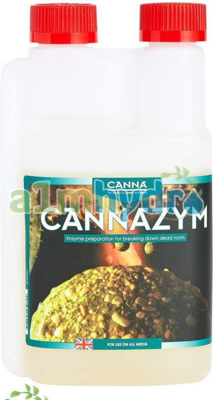 CANNAZYM MULTI NATURAL ENZYME FOR ROOT HEALTH 250ML BOTTLE - HYDROPONICS