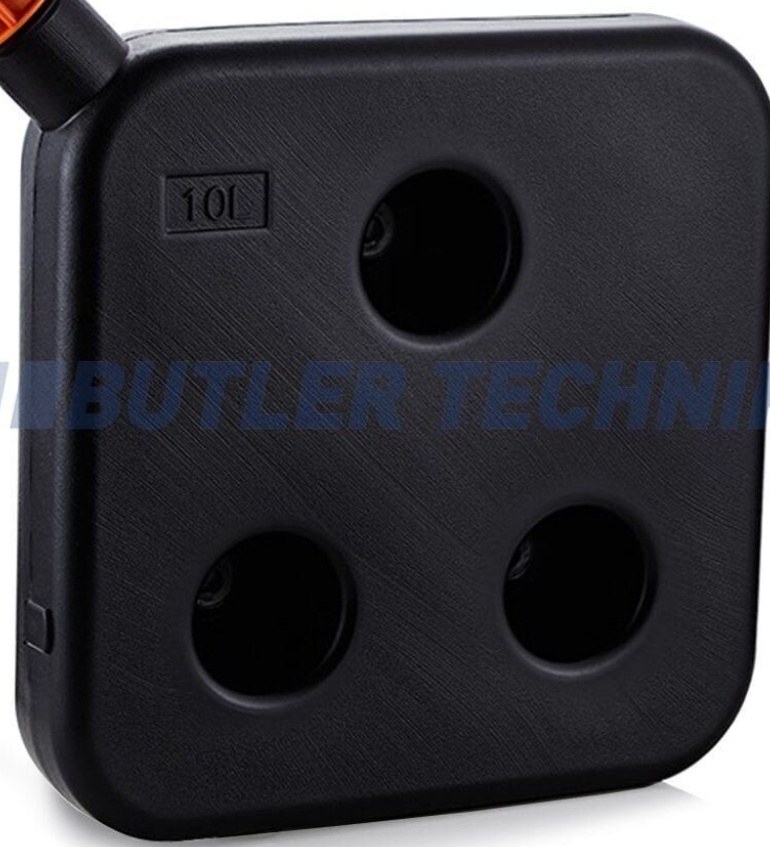 Fuel Tank for Diesel heater black suitable Webasto and Eberspacher 10L Camper RV