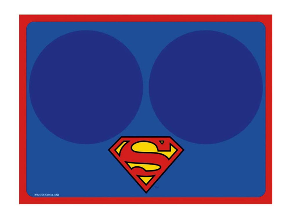 Buckle-Down DC Comics Superman Bowl Placemat - Blue