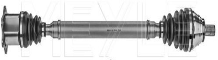 Original MEYLE Drive Shaft 100 498 0684 for Audi Seat Skoda VW